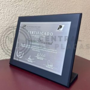 Base madera- Frente aluminio