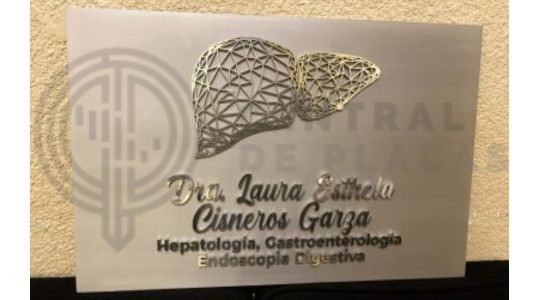 Placa de identificación para hospital