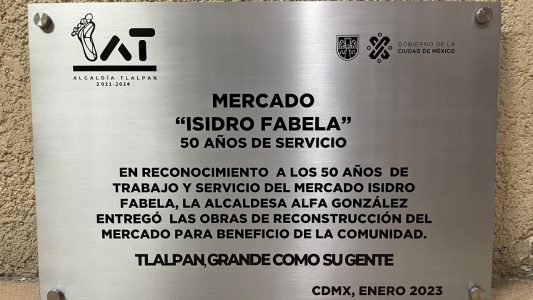 Placa para obras publicas medidas 60 x 40 cm