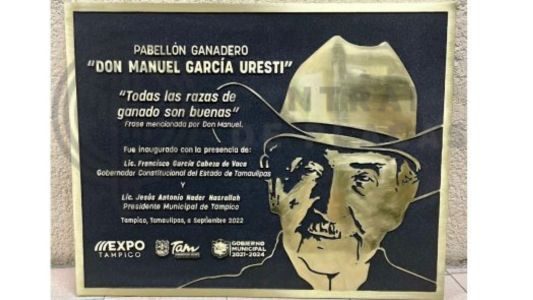 Placas fundidas en bronce