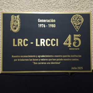 placas conmemorativas